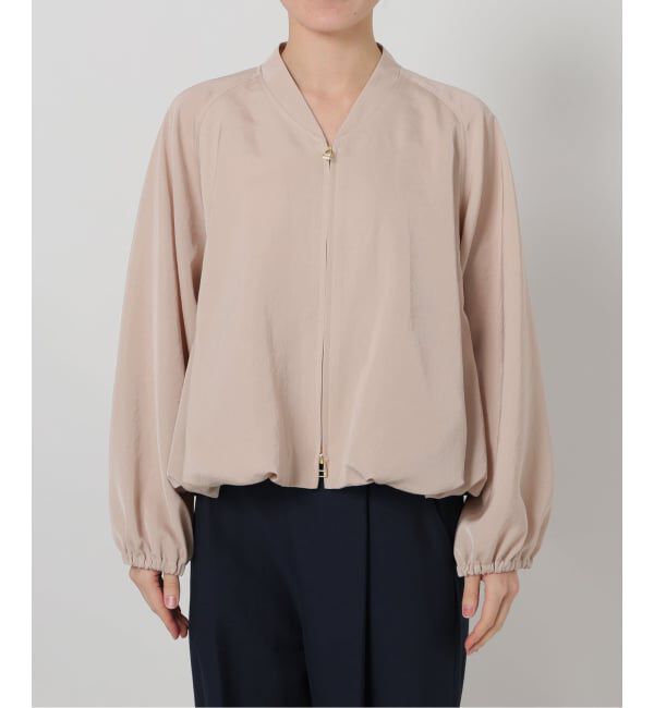  「《予約》【洗える】バルーンライトブルゾン」|その他|