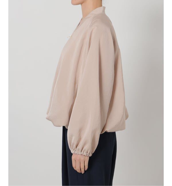  「《予約》【洗える】バルーンライトブルゾン」|その他|