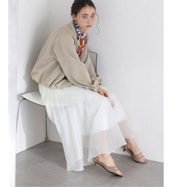  「《予約》【洗える】バルーンライトブルゾン」|その他|