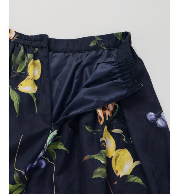  「《予約》【洗える】ボタニカルプリントスカート」|スカート|