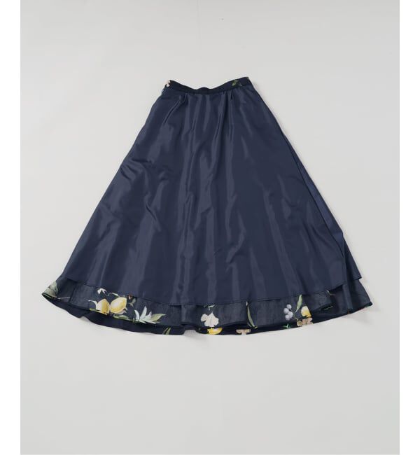  「《予約》【洗える】ボタニカルプリントスカート」|スカート|