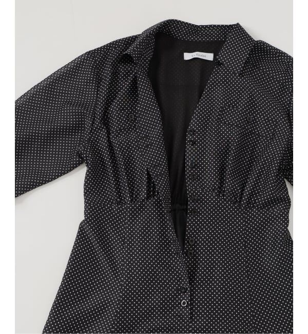  「《予約》【洗える】ポケットシャツワンピース」|ワンピース|