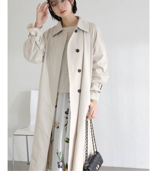  「《予約》ステンカラーライトコート」|ステンカラーコート|