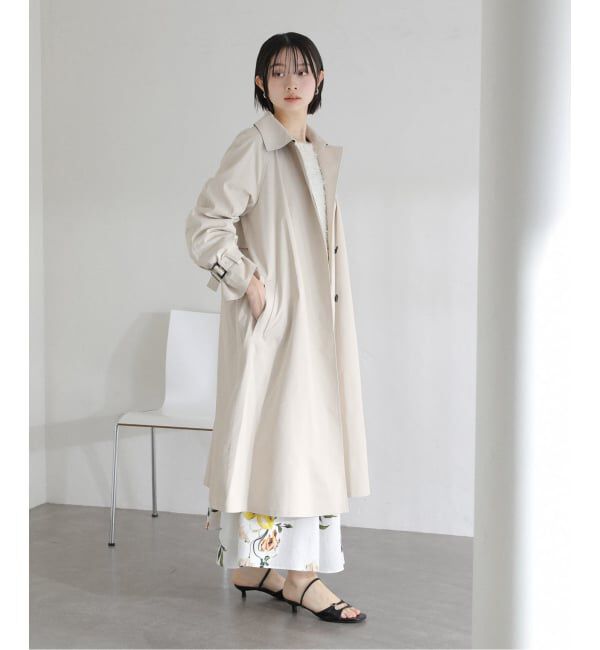  「《予約》ステンカラーライトコート」|ステンカラーコート|