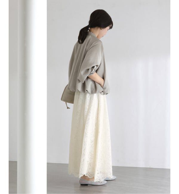  「《予約》【洗える】TORRAZZO DONNA/トラッゾドンナ 別注レーススカート」|スカート|