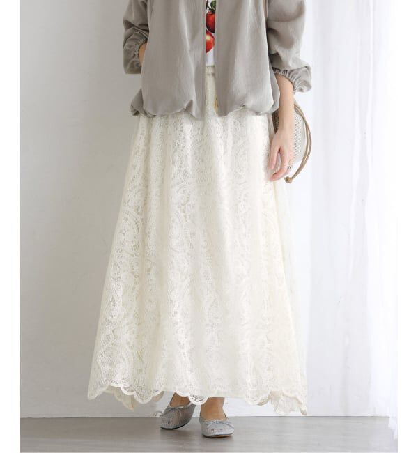  「《予約》【洗える】TORRAZZO DONNA/トラッゾドンナ 別注レーススカート」|スカート|