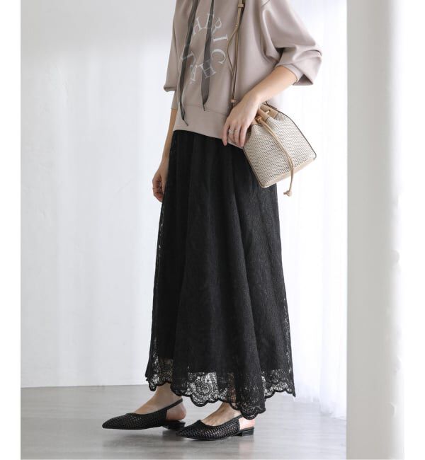  「《予約》【洗える】TORRAZZO DONNA/トラッゾドンナ 別注レーススカート」|スカート|