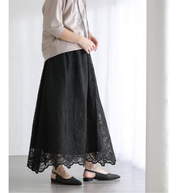  「《予約》【洗える】TORRAZZO DONNA/トラッゾドンナ 別注レーススカート」|スカート|