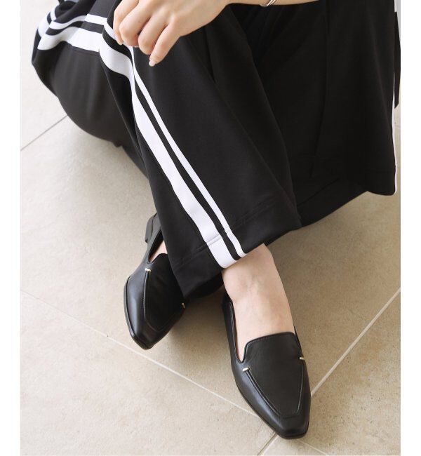  「《追加》スクエアステッチソフトローファー」|ローファー|