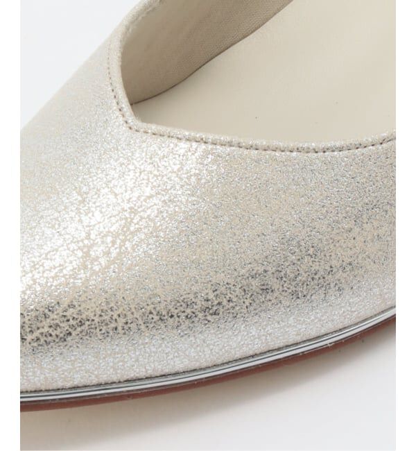  「3.5cmメタルラインウェッジ」|パンプス|