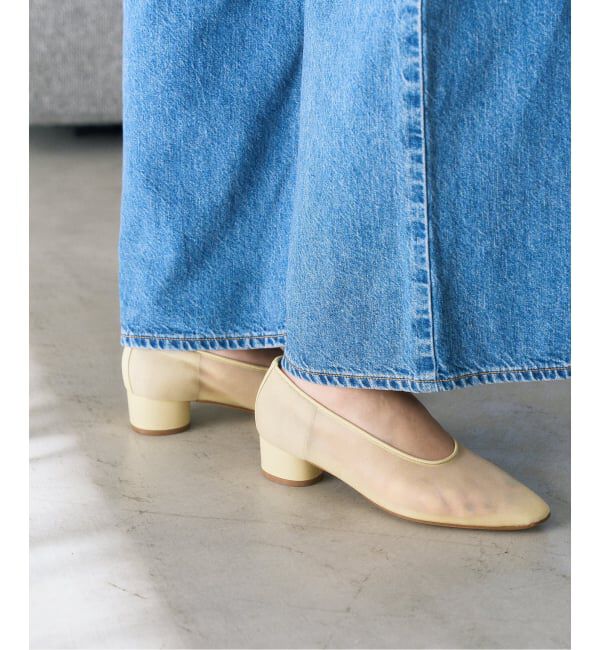  「《予約》3.5cmラウンドシアーパンプス」|パンプス|イエロー C