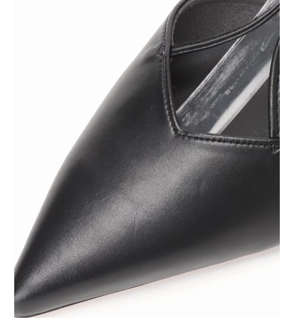  「《予約》ポインテッドメタルクロスストラップフラット」|その他|