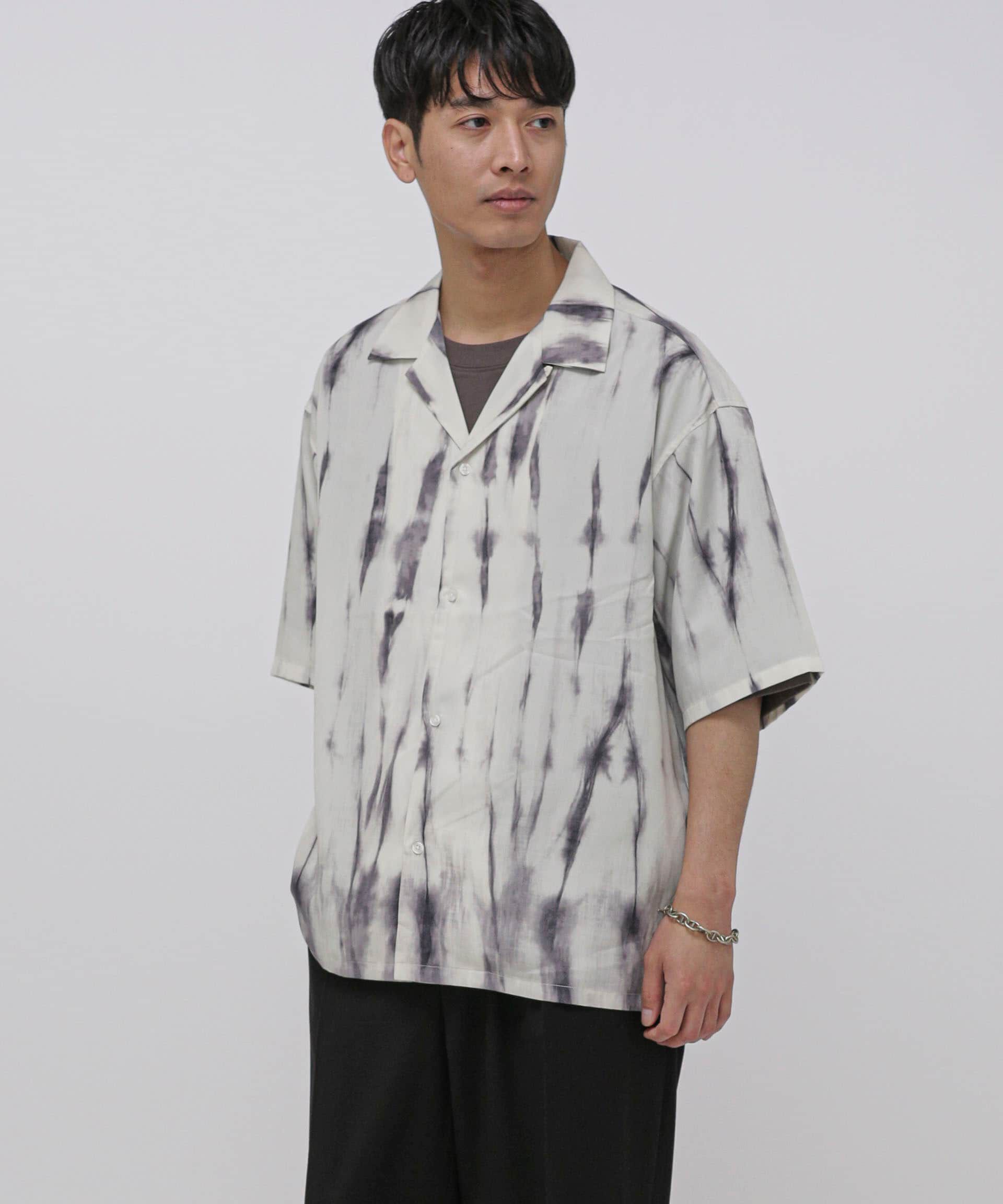 nano･universe「LB.04/総柄半袖シャツ」|シャツ・ブラウス|