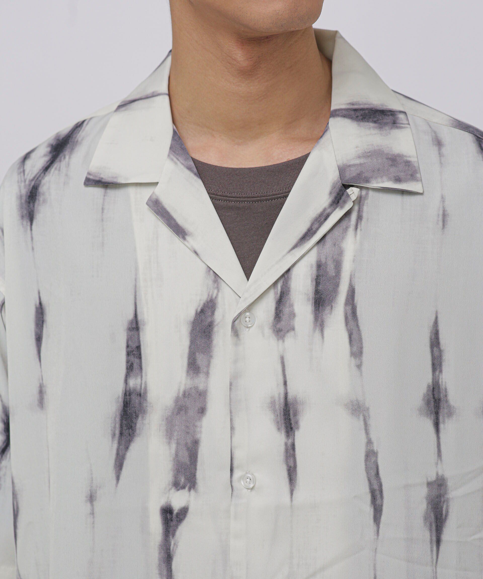 nano･universe「LB.04/総柄半袖シャツ」|シャツ・ブラウス|