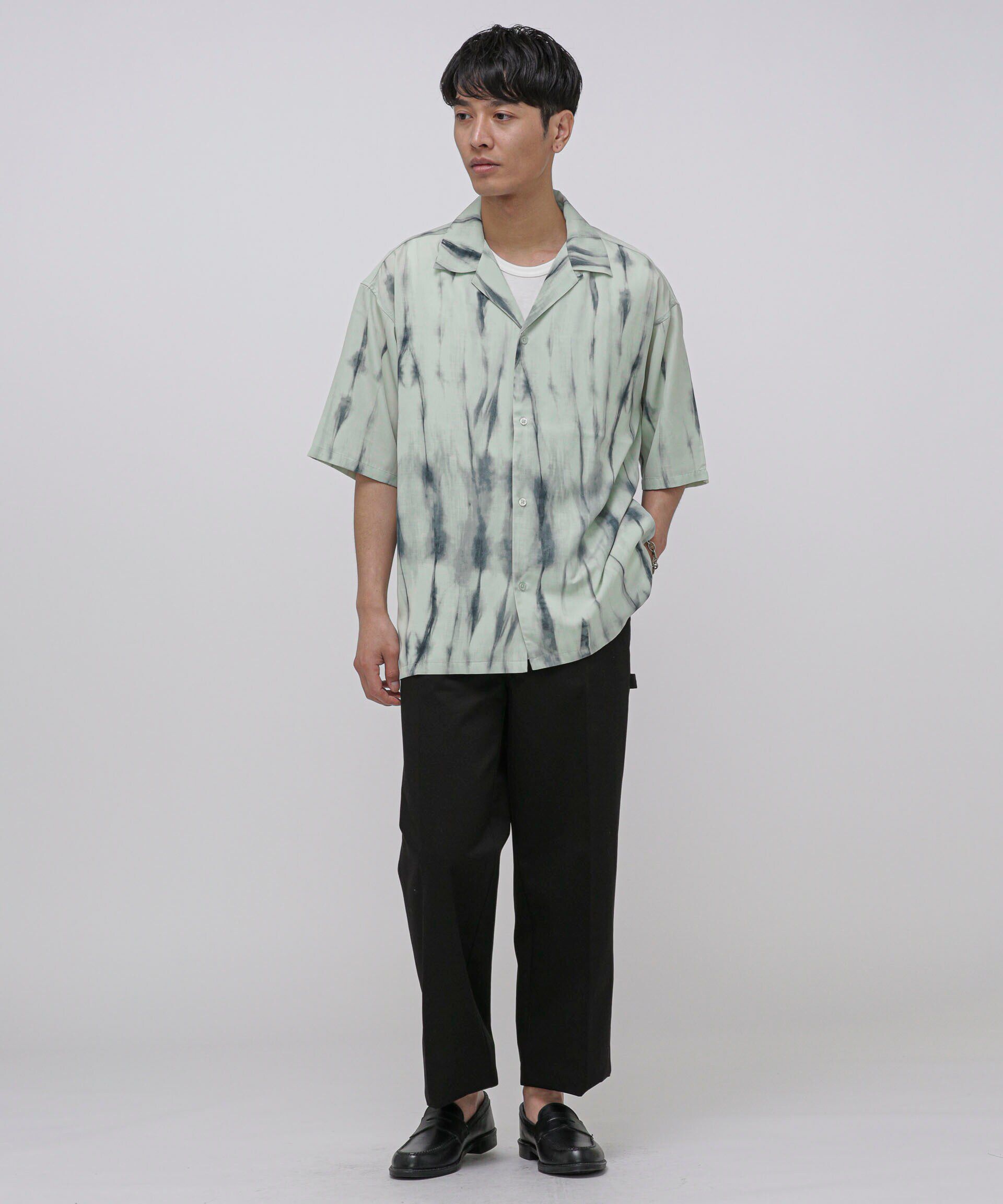 nano･universe「LB.04/総柄半袖シャツ」|シャツ・ブラウス|