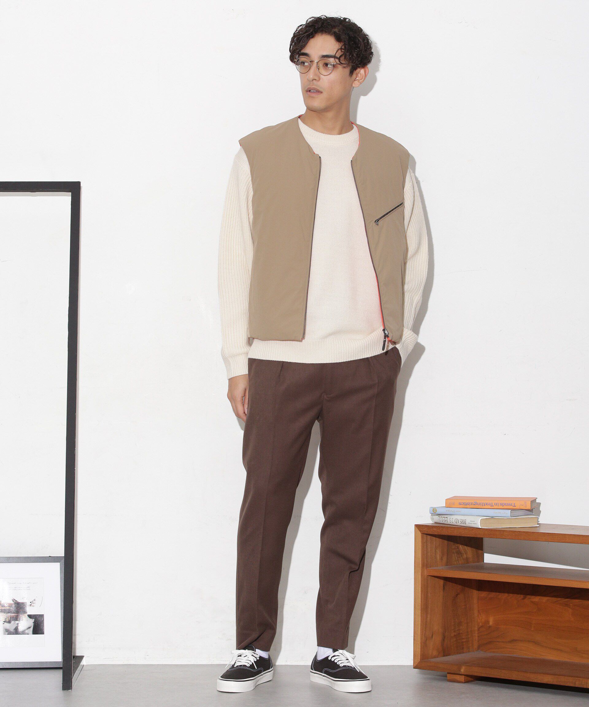 nano･universe「「CLIMASHIELD」別注カラーバリエーションベスト(セットアップ可)」|ダウンベスト・ベスト|