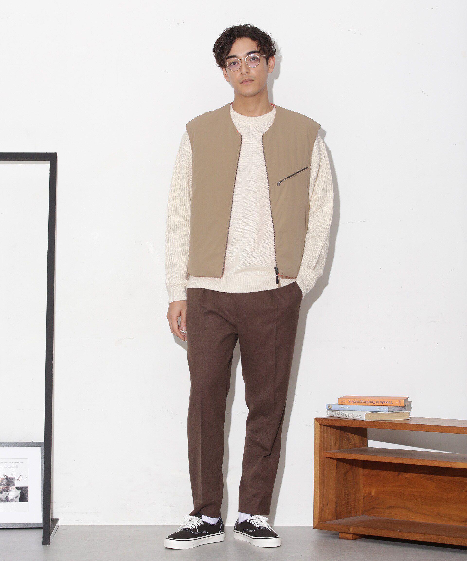 nano･universe「「CLIMASHIELD」別注カラーバリエーションベスト(セットアップ可)」|ダウンベスト・ベスト|