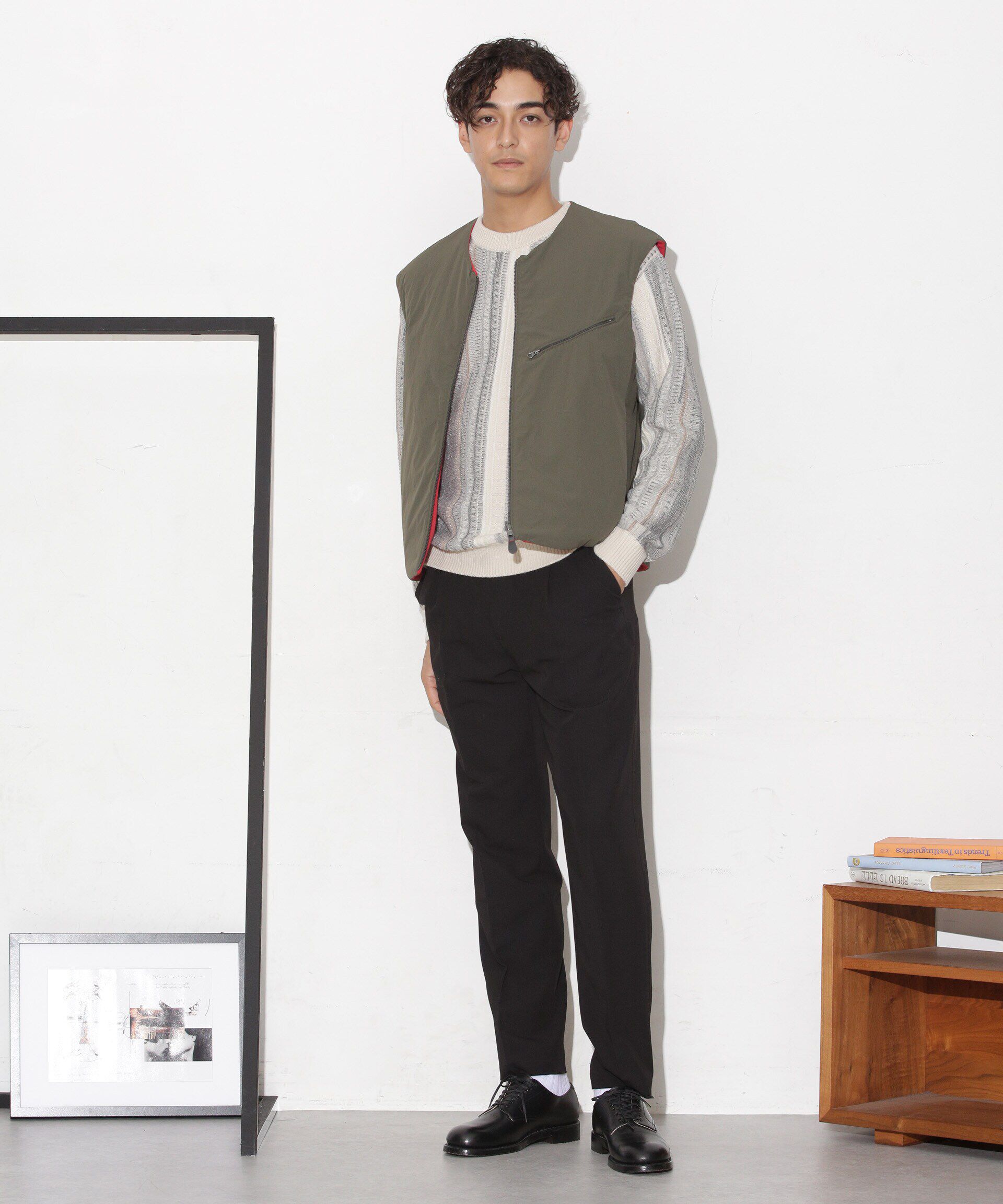 nano･universe「「CLIMASHIELD」別注カラーバリエーションベスト(セットアップ可)」|ダウンベスト・ベスト|