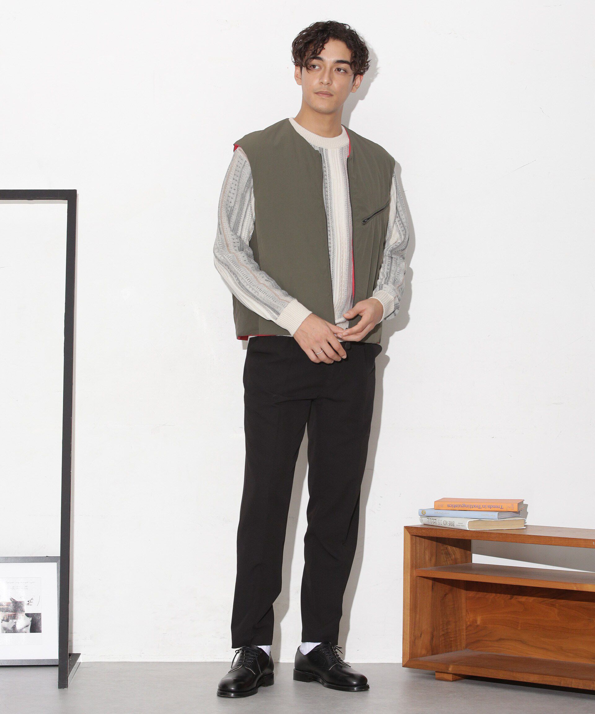 nano･universe「「CLIMASHIELD」別注カラーバリエーションベスト(セットアップ可)」|ダウンベスト・ベスト|