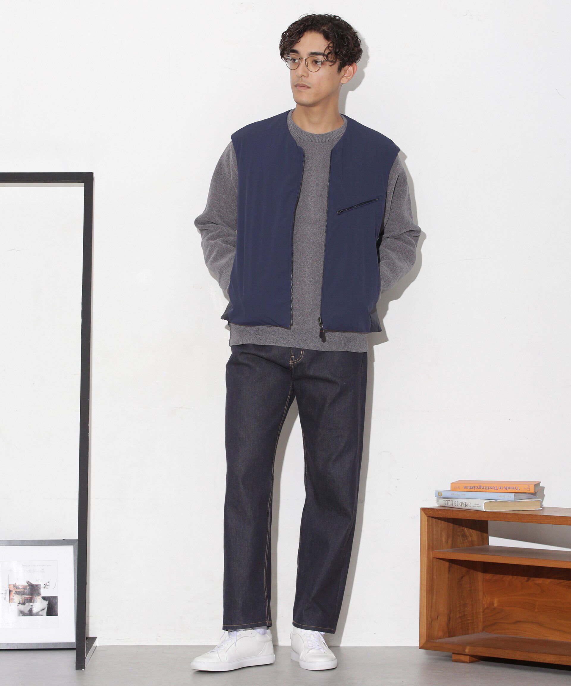 nano･universe「「CLIMASHIELD」別注カラーバリエーションベスト(セットアップ可)」|ダウンベスト・ベスト|