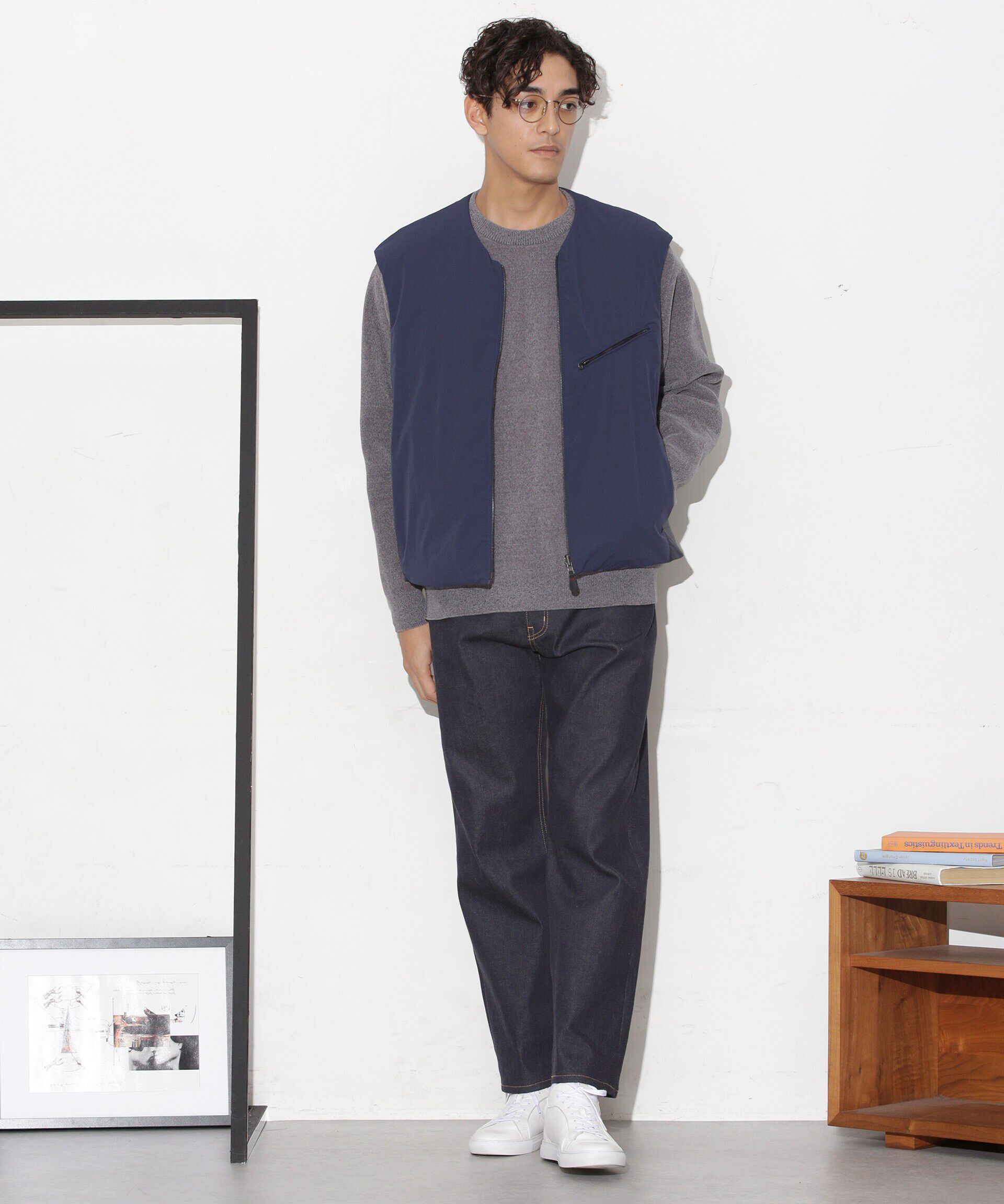 nano･universe「「CLIMASHIELD」別注カラーバリエーションベスト(セットアップ可)」|ダウンベスト・ベスト|