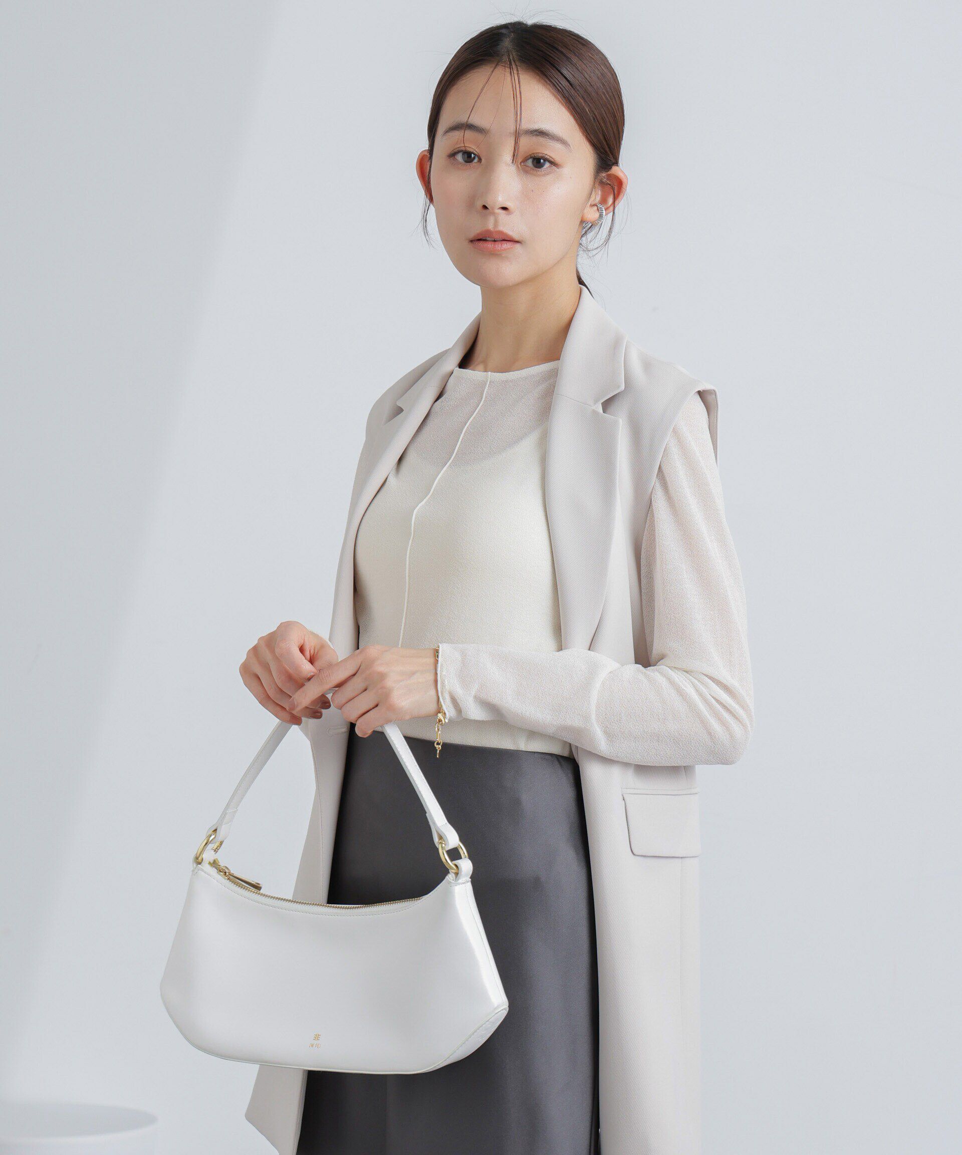 nano･universe「梨地シアーカットトップス」|Tシャツ・カットソー|