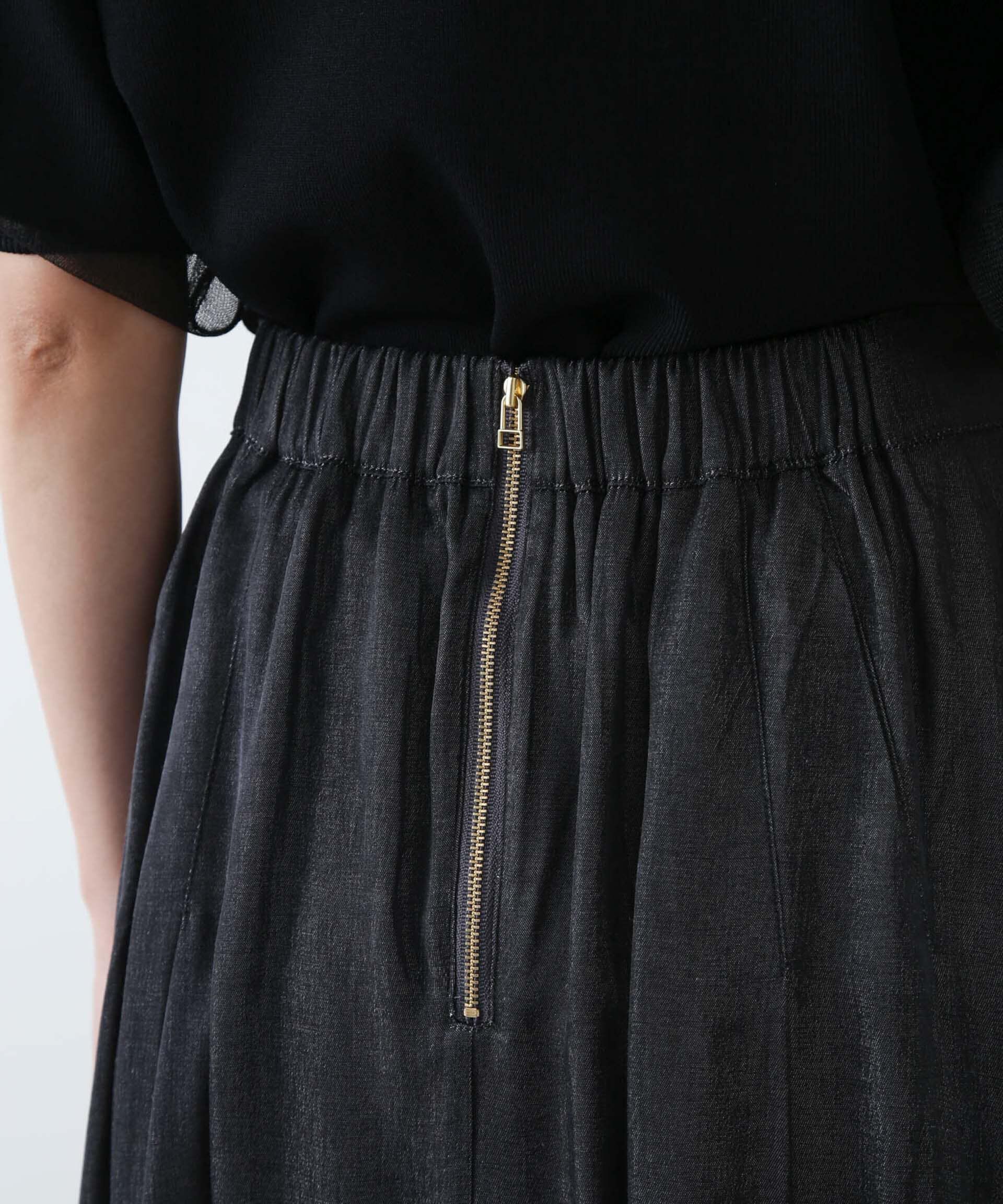 nano･universe「フレアマキシスカート(セットアップ可)」|スカート|