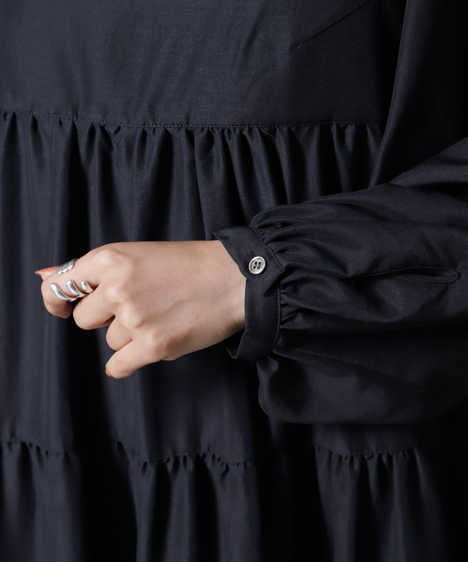 nano･universe「スクエアネックティアードワンピース」|ワンピース|