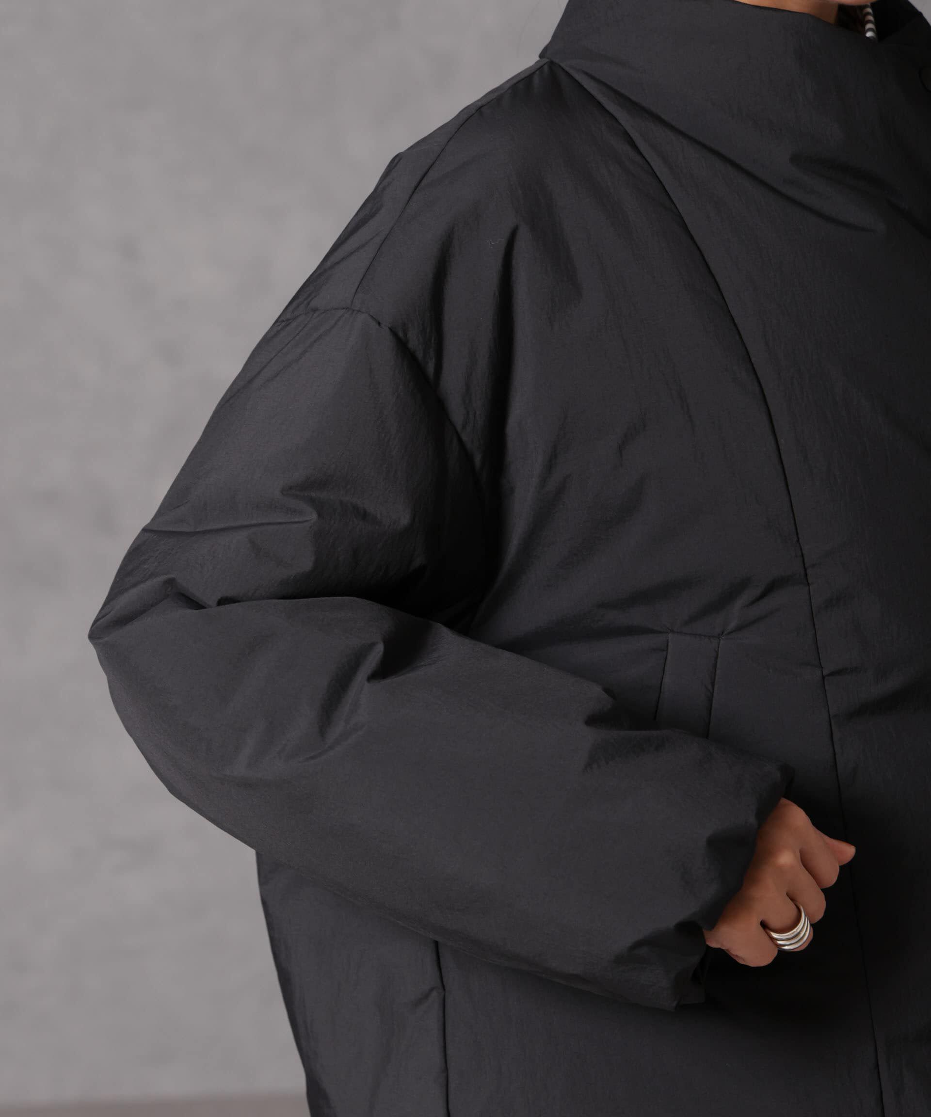 nano･universe「「西川ダウン(R)」ハイネックショートジャケット」|ダウン|