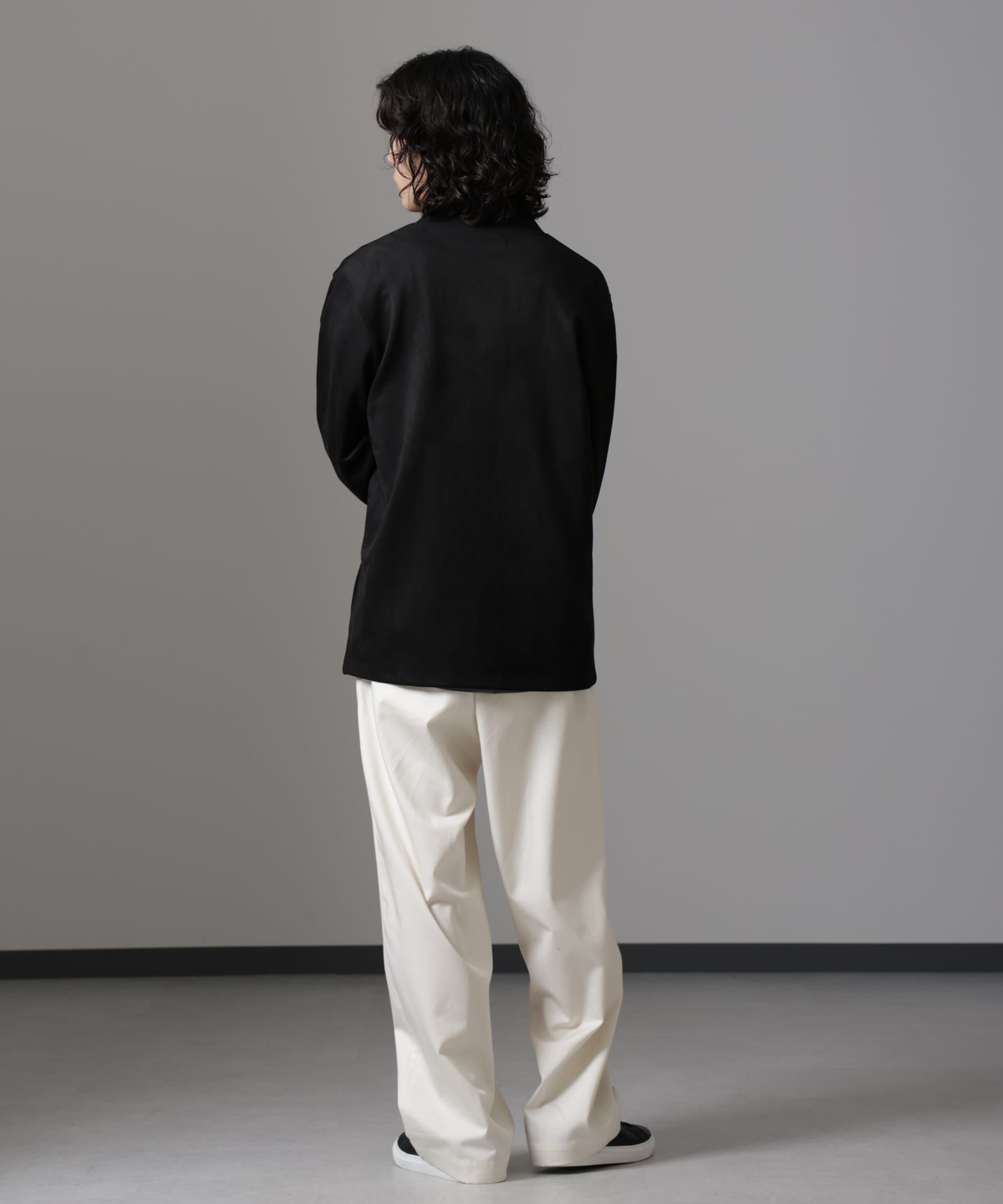 nano･universe「フェイクスエードトッパーカーディガン 24AW」|Tシャツ・カットソー|