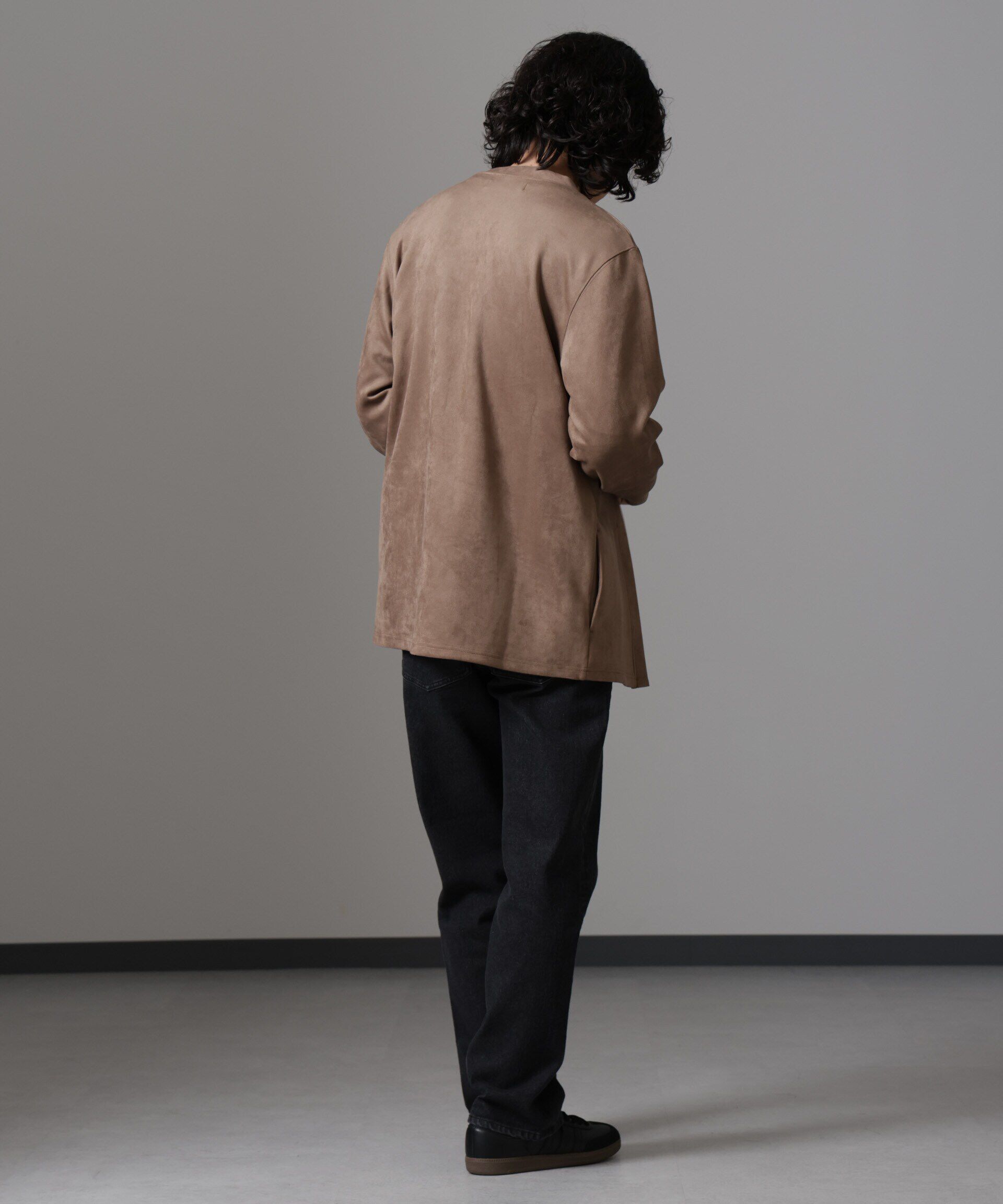 nano･universe「フェイクスエードトッパーカーディガン 24AW」|Tシャツ・カットソー|