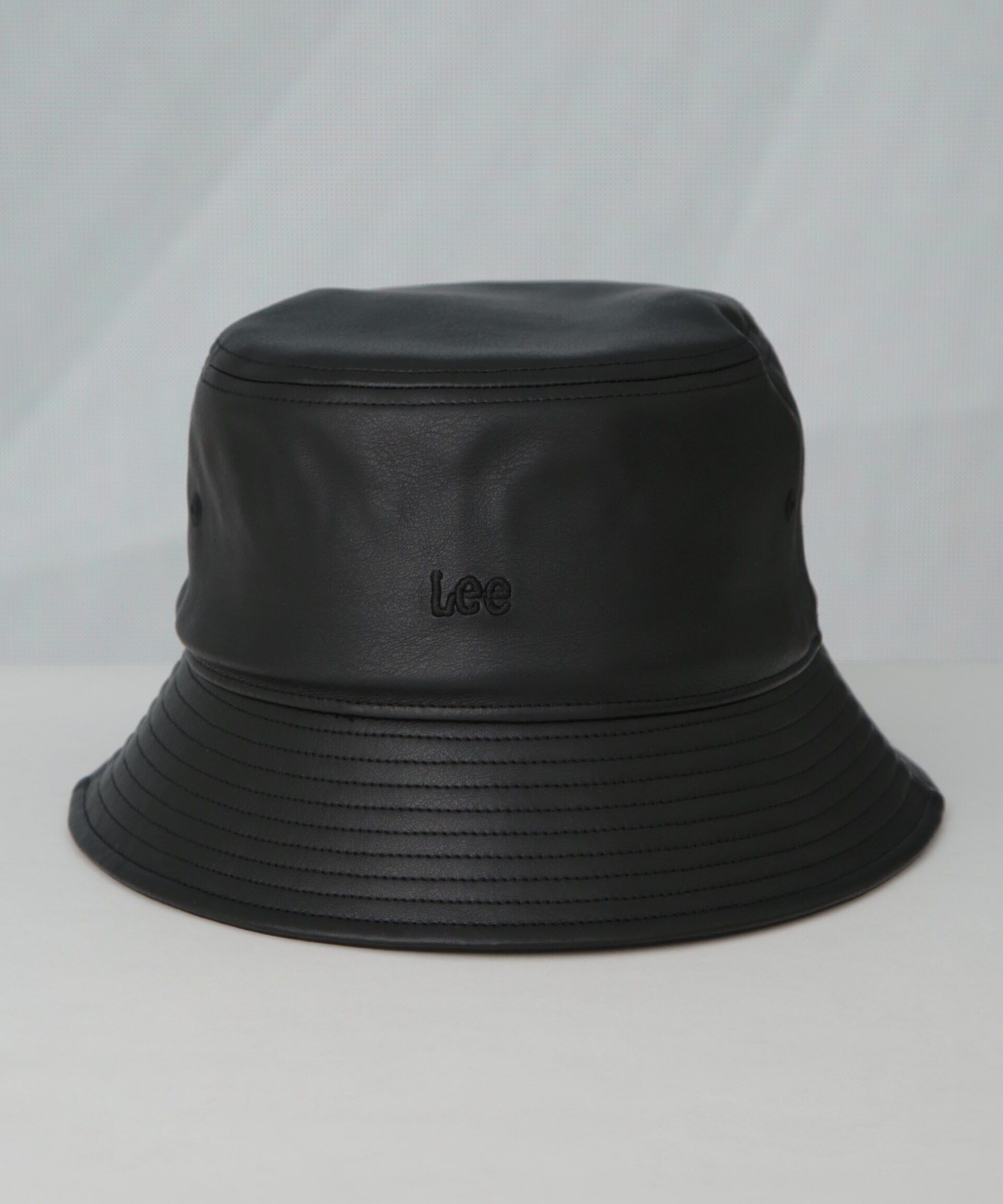nano･universe「Lee/LE BUCKET FAUX LEATHER」|キャップ・キャスケット|