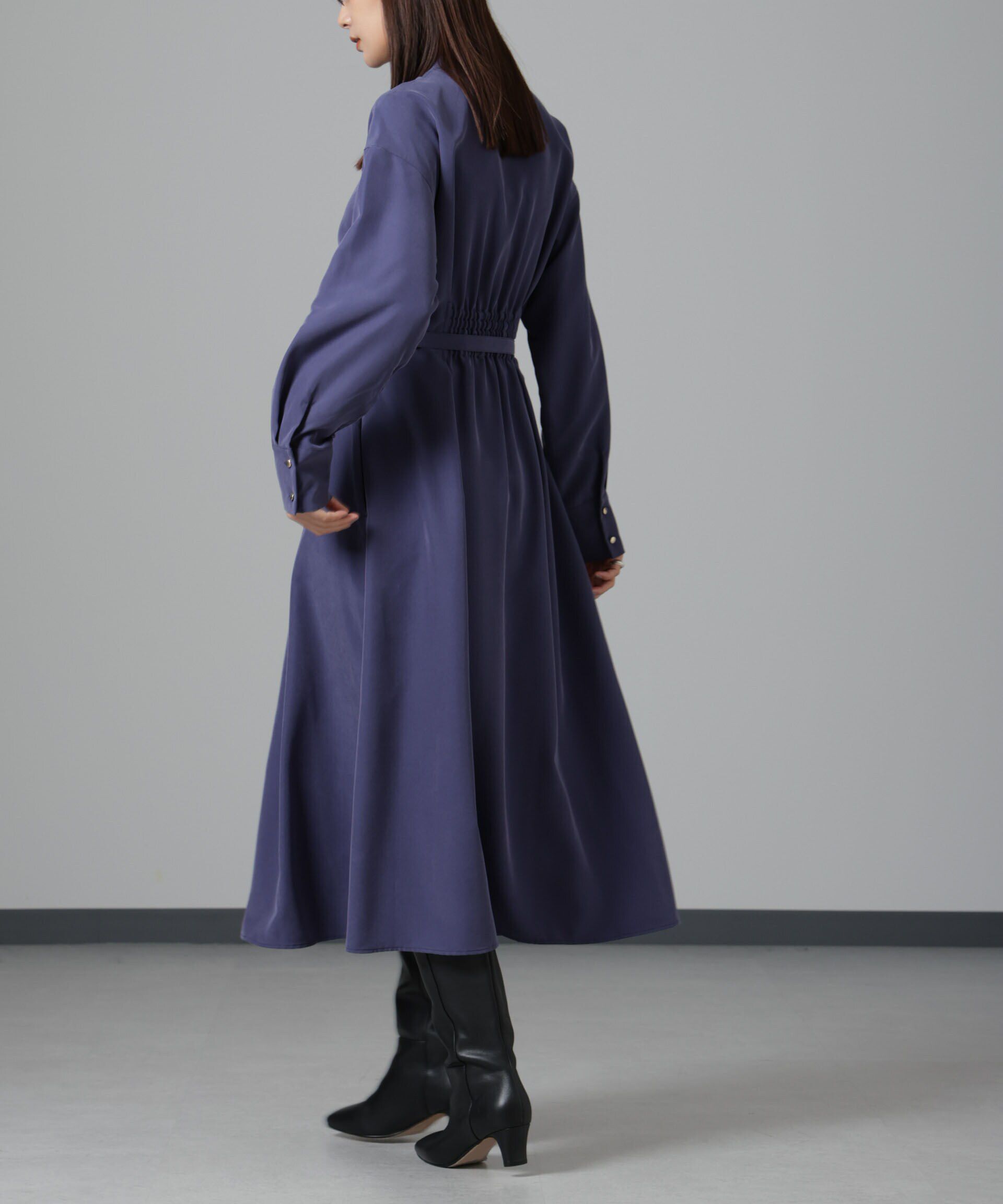 nano･universe「モダールピーチベルト付きワンピース」|ワンピース|