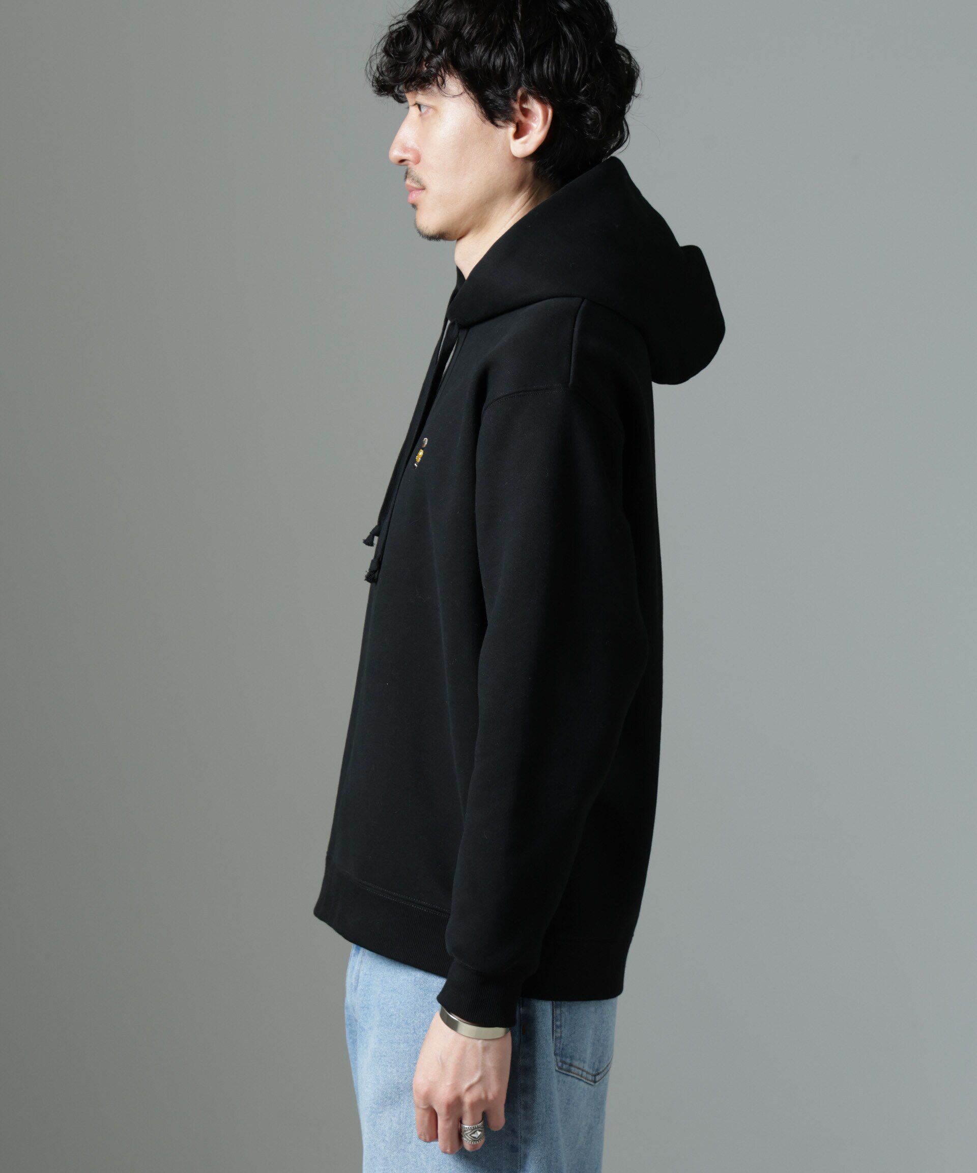 nano･universe「ナノベア 裏起毛フーディー 長袖 2」|Tシャツ・カットソー|