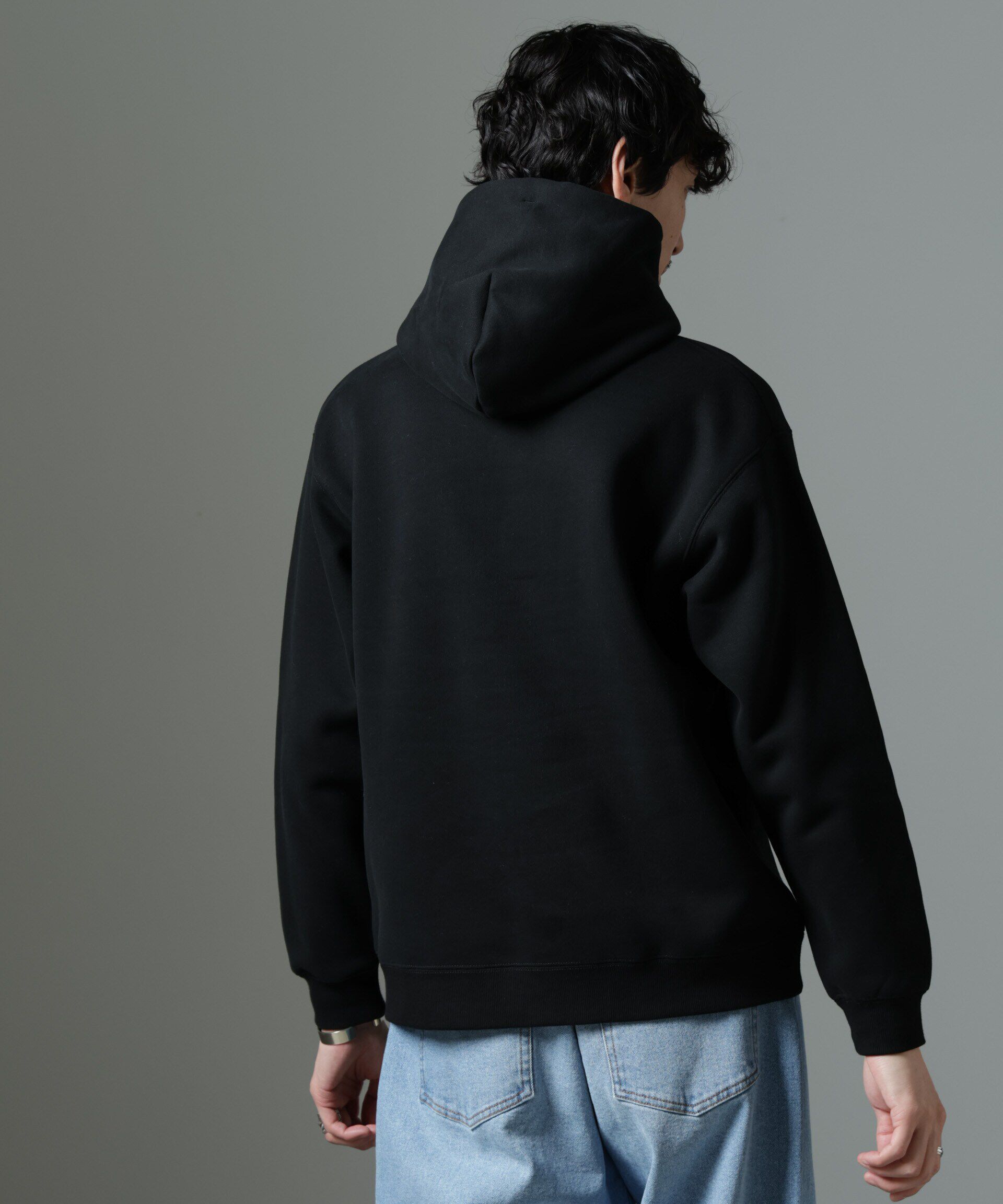 nano･universe「ナノベア 裏起毛フーディー 長袖 2」|Tシャツ・カットソー|