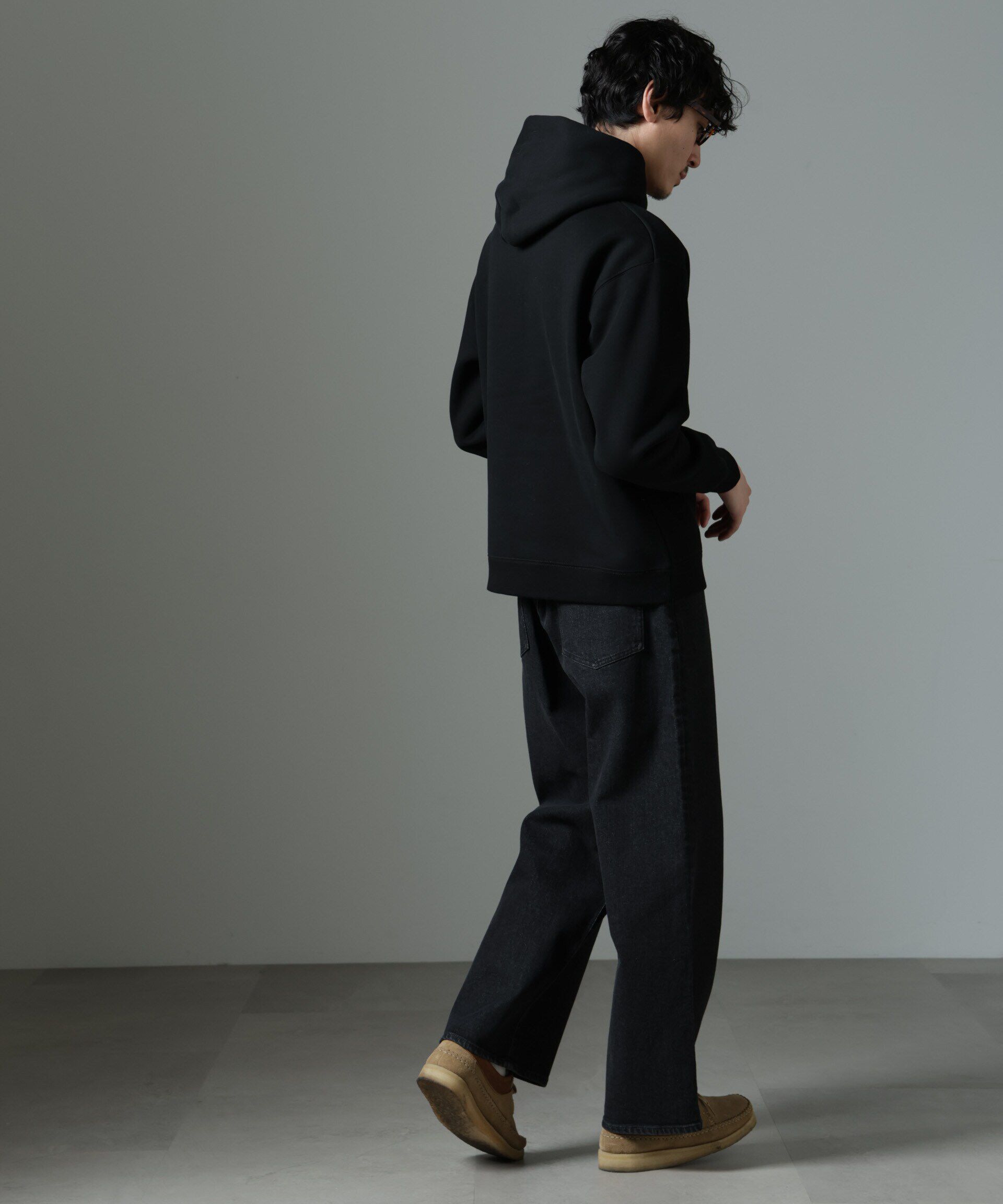 nano･universe「ナノベア 裏起毛フーディー 長袖 2」|Tシャツ・カットソー|