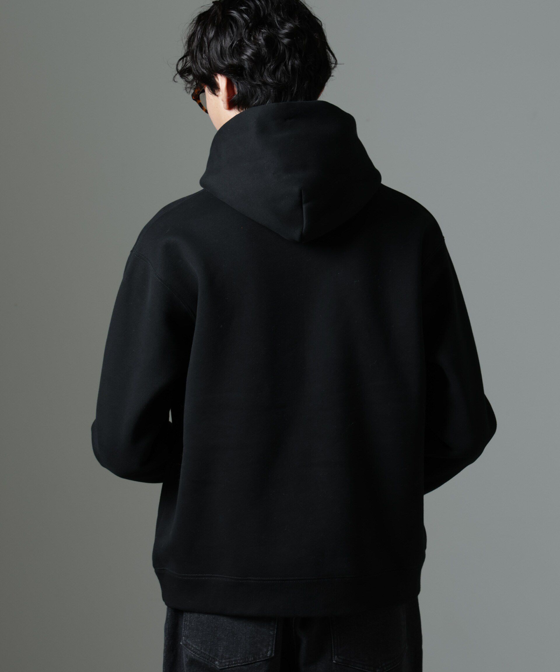 nano･universe「ナノベア 裏起毛フーディー 長袖 2」|Tシャツ・カットソー|