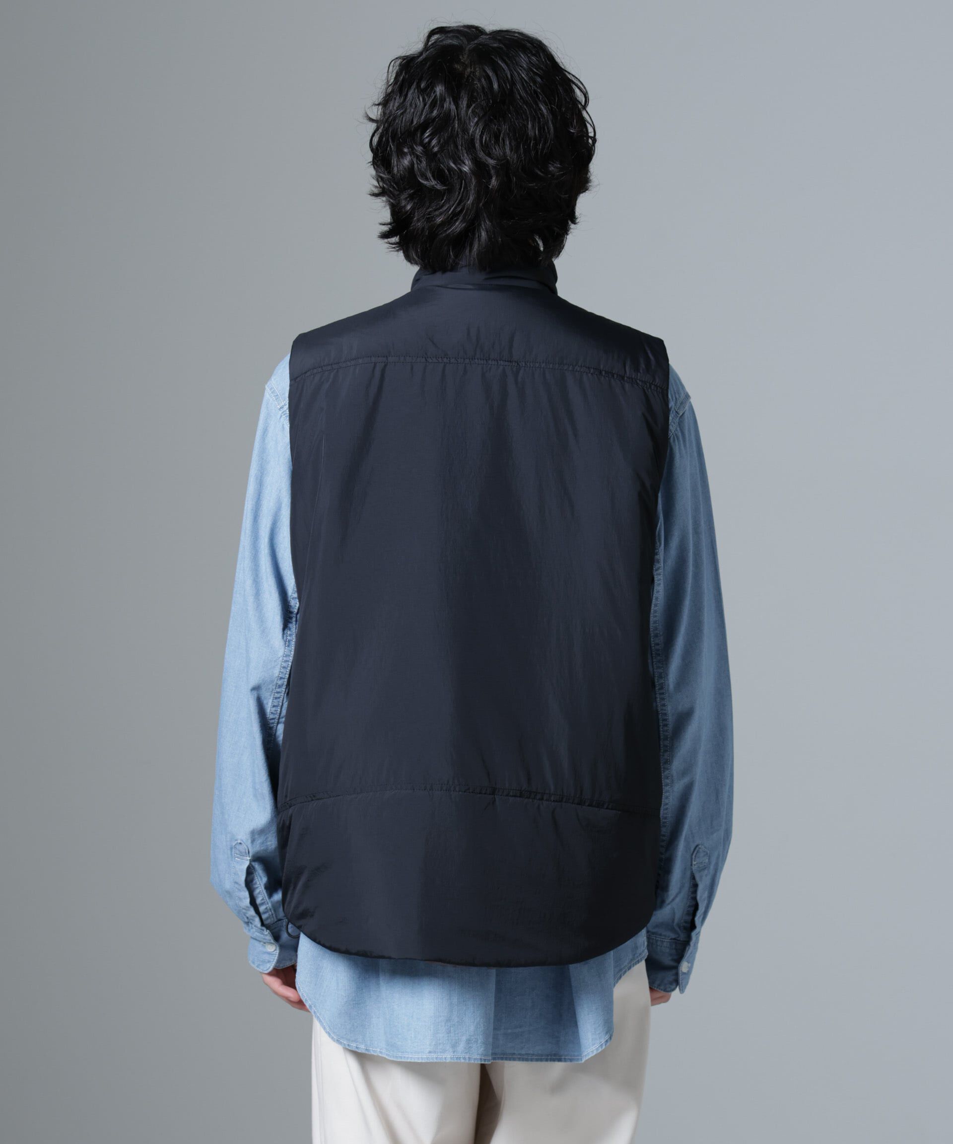 nano･universe「ライトパデッドベスト」|ダウンベスト・ベスト|