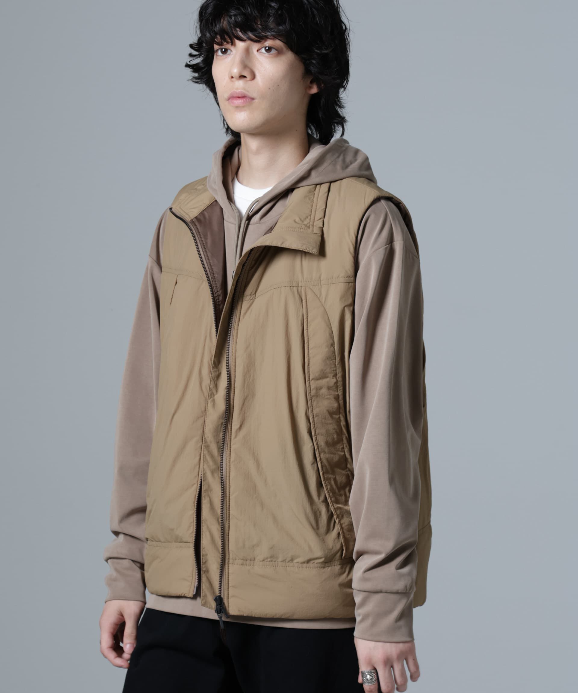 nano･universe「ライトパデッドベスト」|ダウンベスト・ベスト|