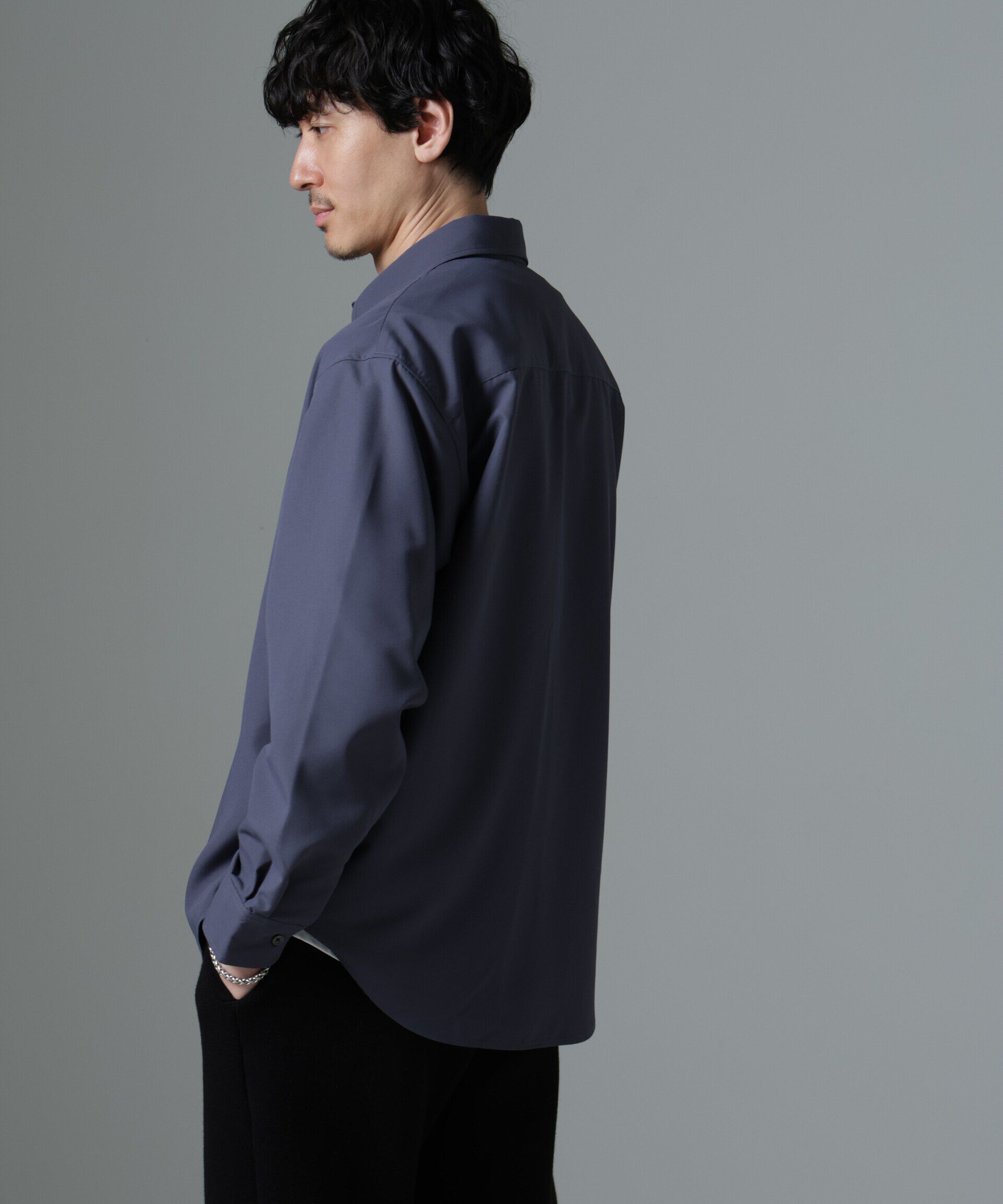 nano･universe「AMATA コットンタッチレギュラーカラーシャツ」|シャツ・ブラウス|