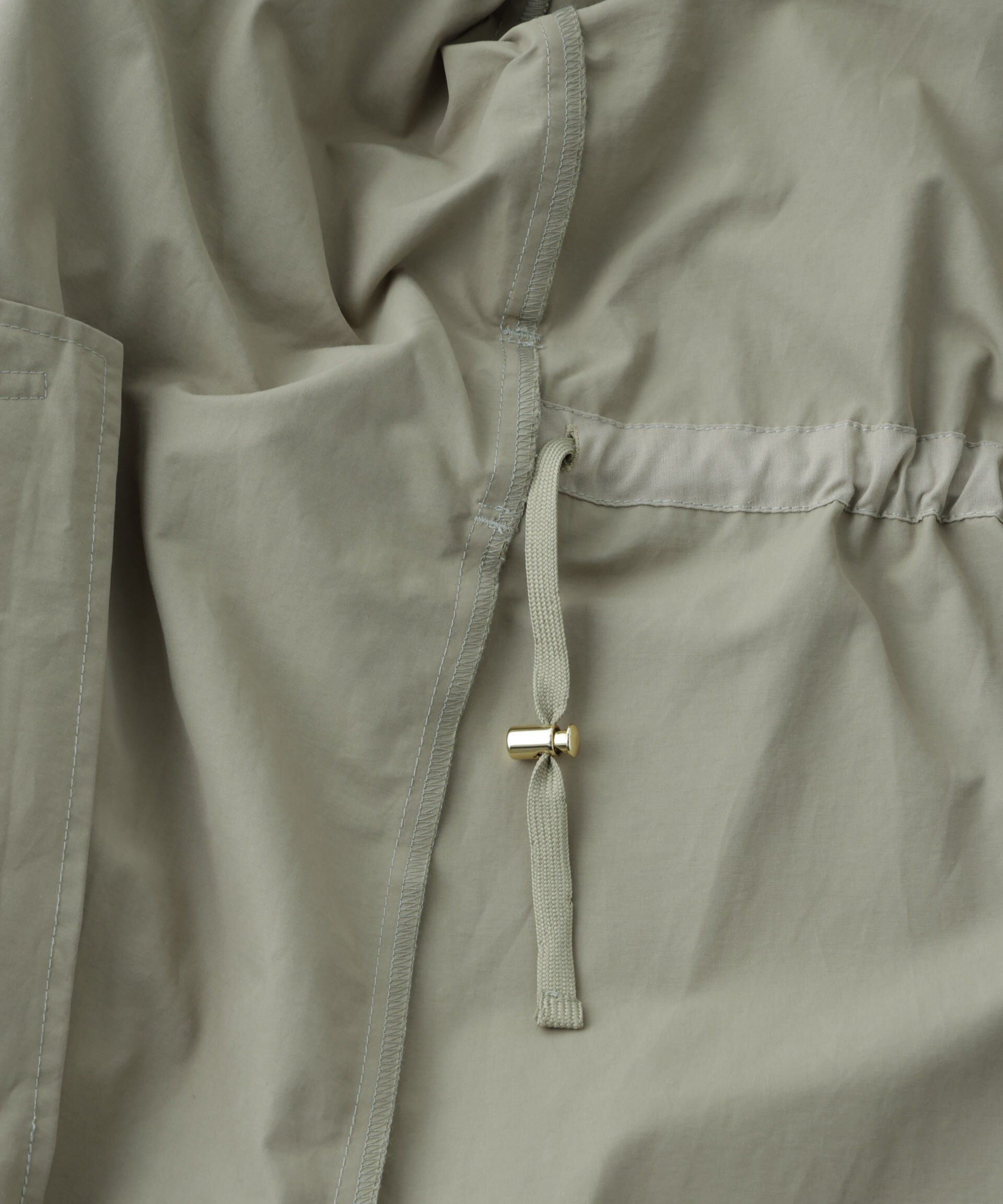 nano･universe「撥水加工コットンナイロンバックギャザーコート」|その他|