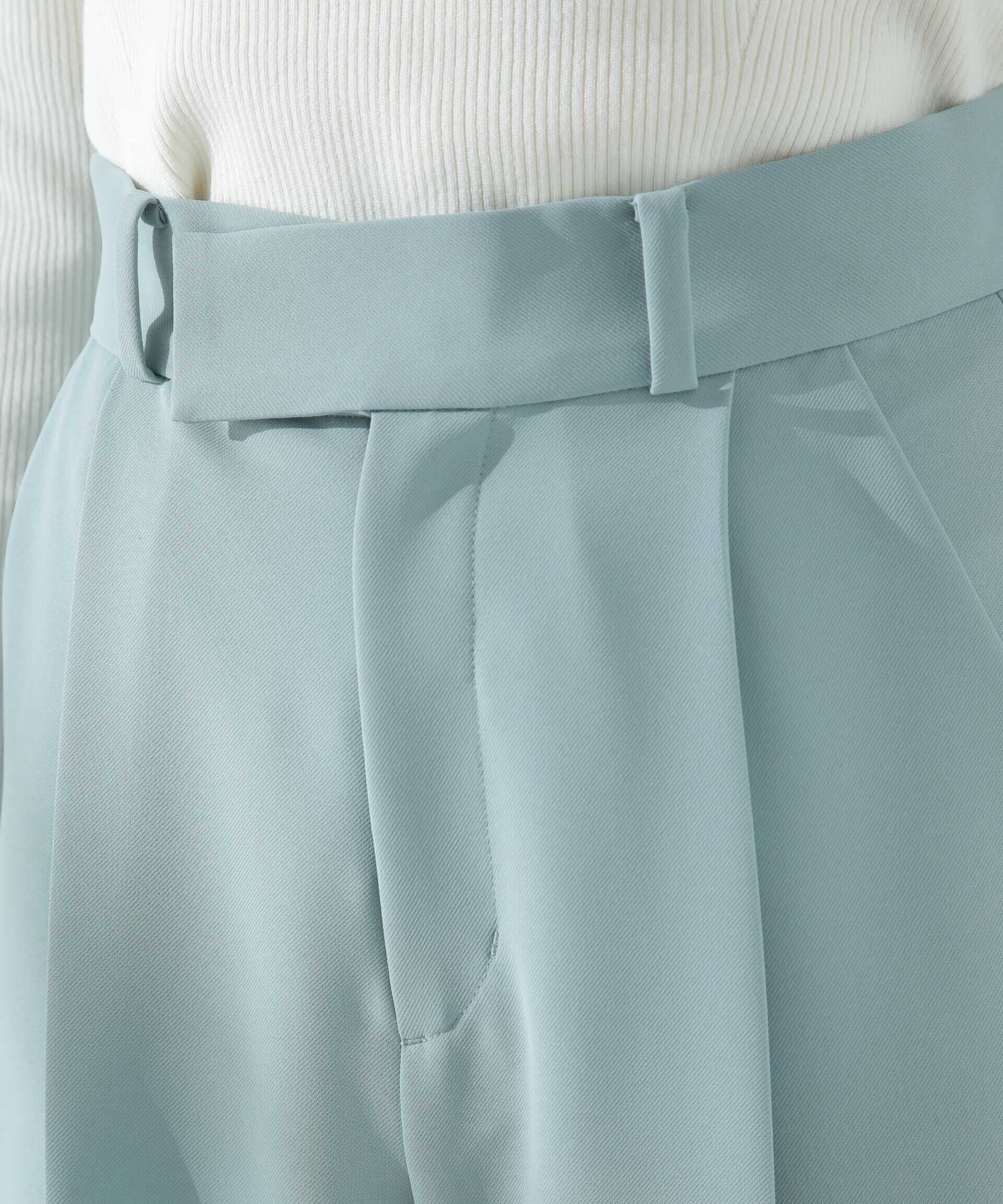 nano･universe「ツイルワイドスラックス」|チノ|