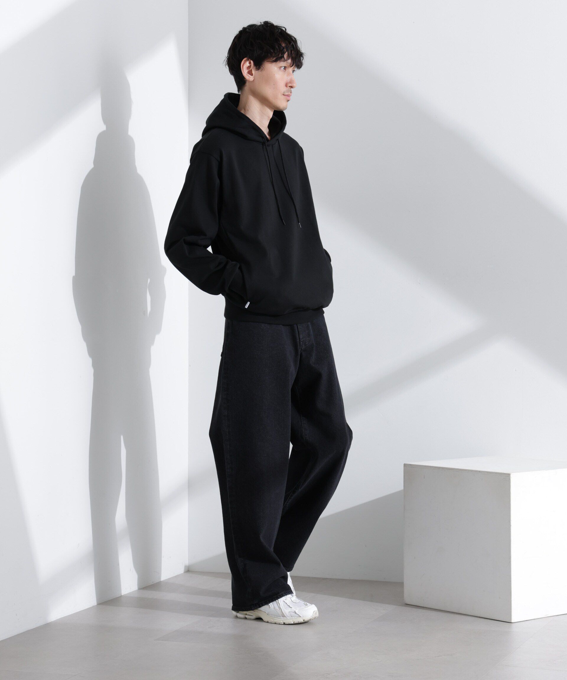 nano･universe「｢NJ/CLUB｣ USAコットン スウェットパーカー(セットアップ可)」|Tシャツ・カットソー|