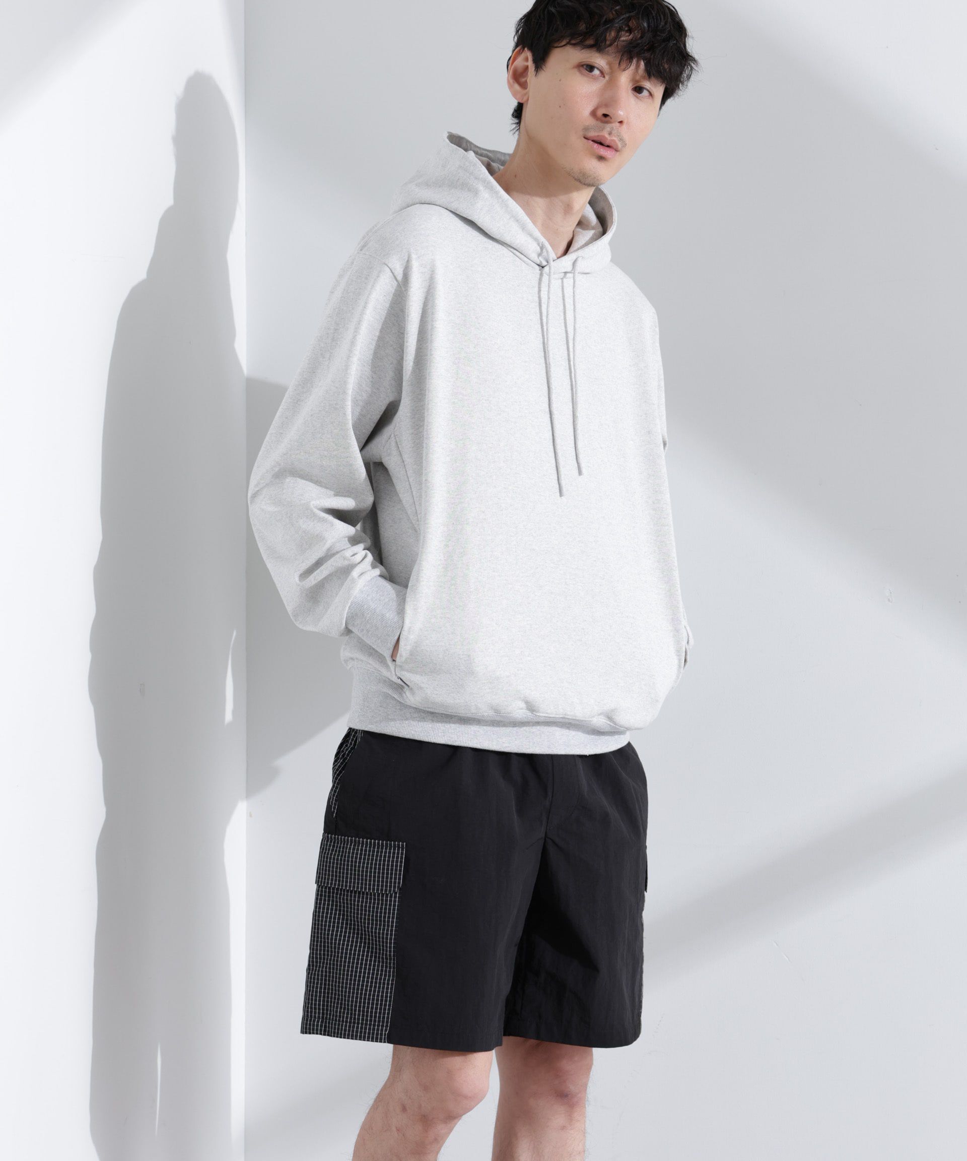 nano･universe「｢NJ/CLUB｣ USAコットン スウェットパーカー(セットアップ可)」|Tシャツ・カットソー|