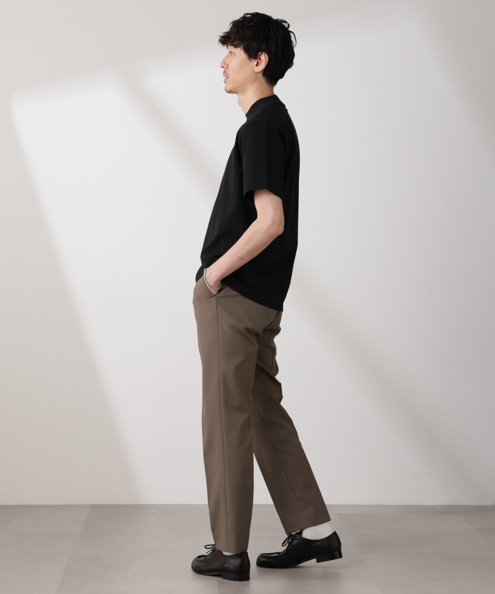 nano･universe「ジャケT(R) クルーネック 半袖」|Tシャツ・カットソー|