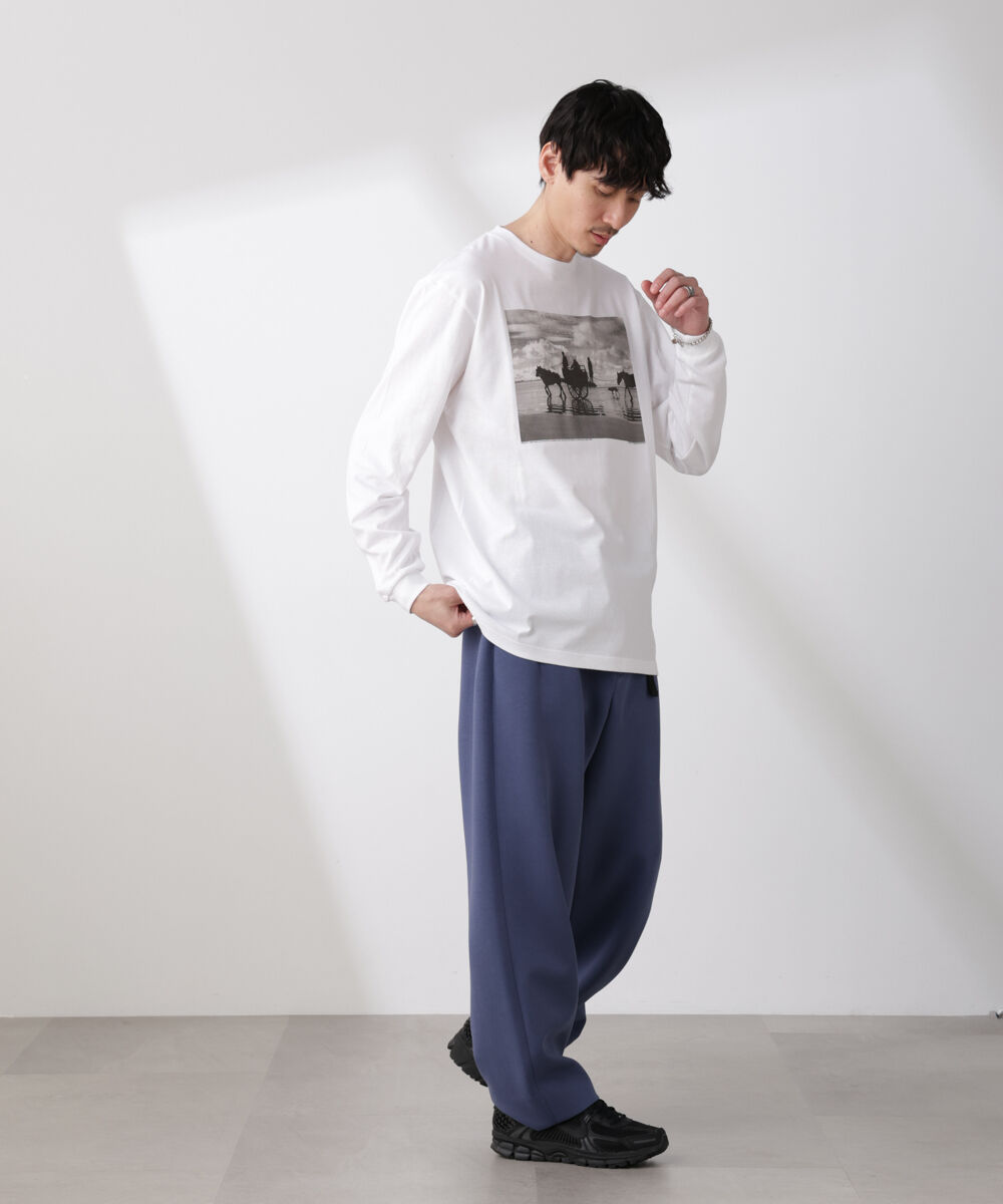 nano･universe「「着るアート」Herbert List/Magnum Photos Tシャツ長袖FRANCE」|Tシャツ・カットソー|