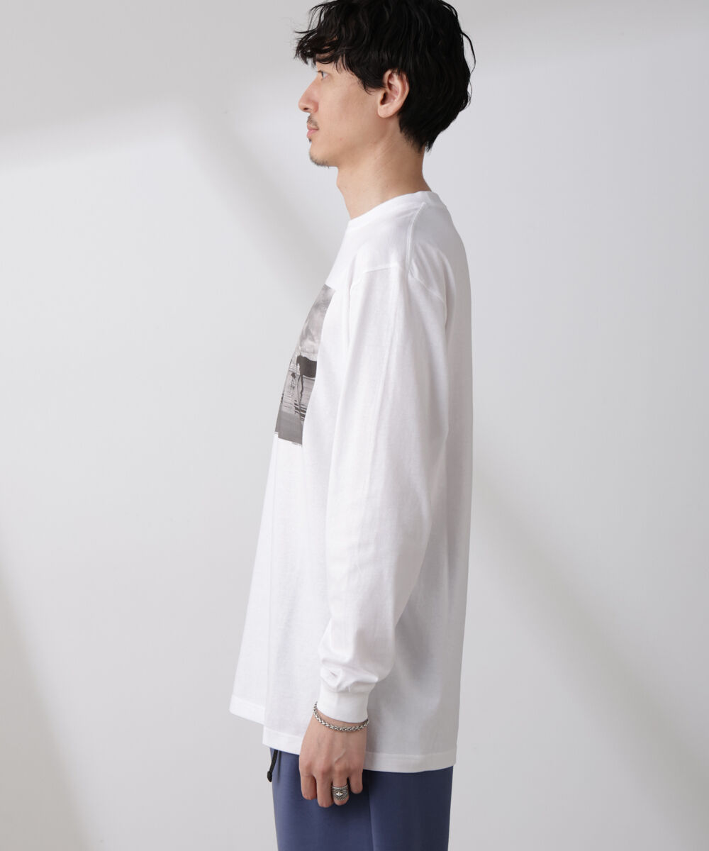 nano･universe「「着るアート」Herbert List/Magnum Photos Tシャツ長袖FRANCE」|Tシャツ・カットソー|