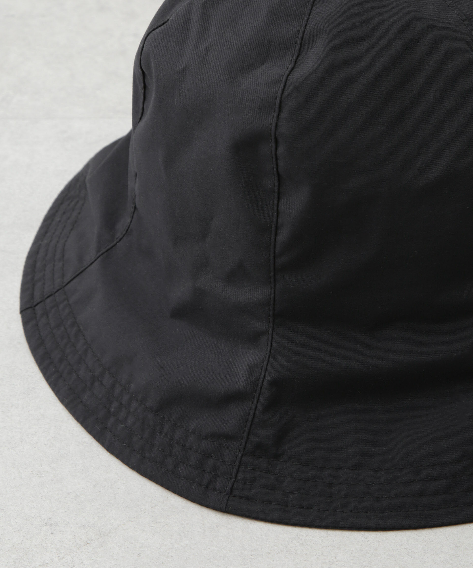 nano･universe「撥水加工ナイロンチューリップハット」|キャップ・キャスケット|