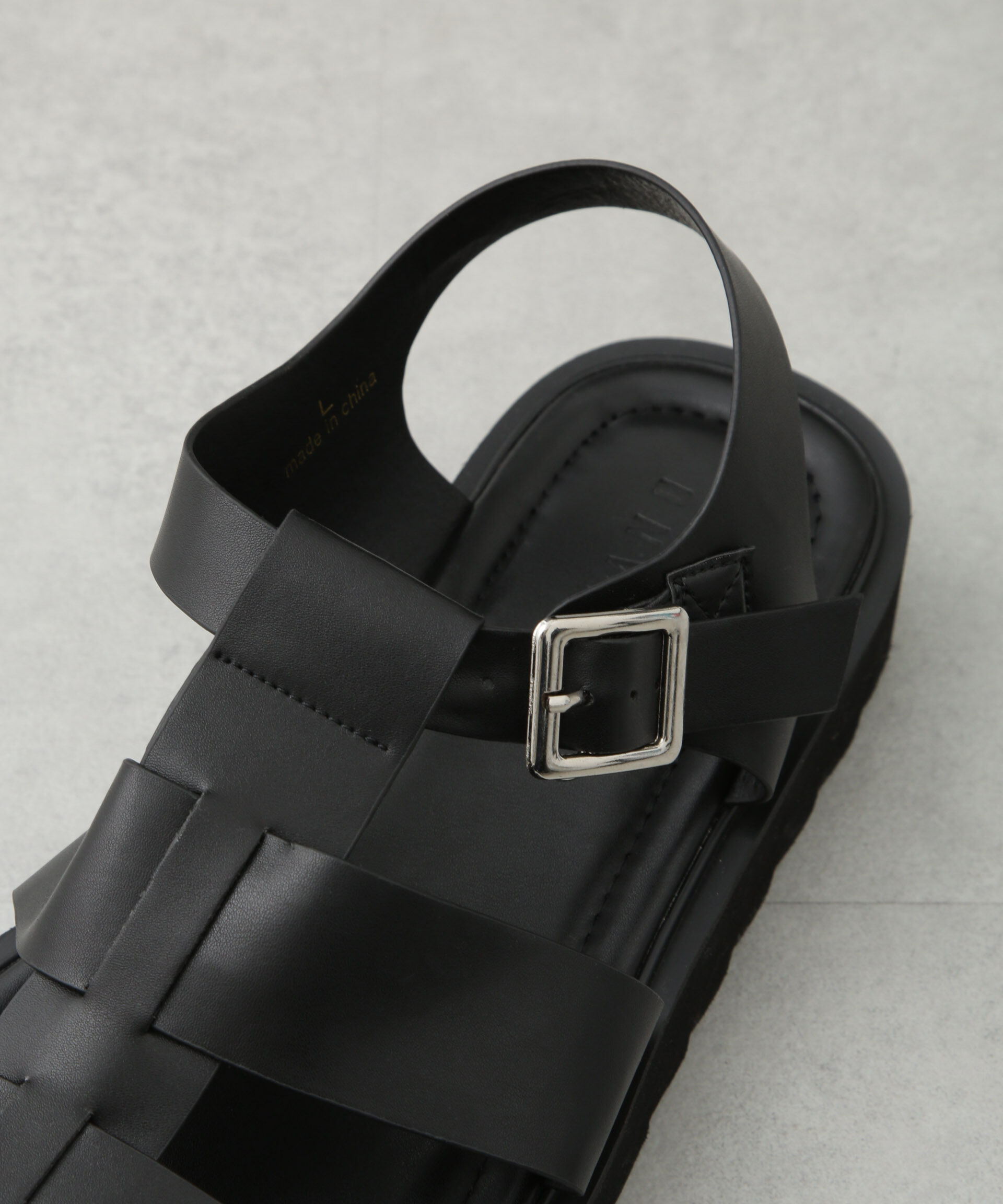 nano･universe「ライトウェイトグルカサンダル」|サンダル|