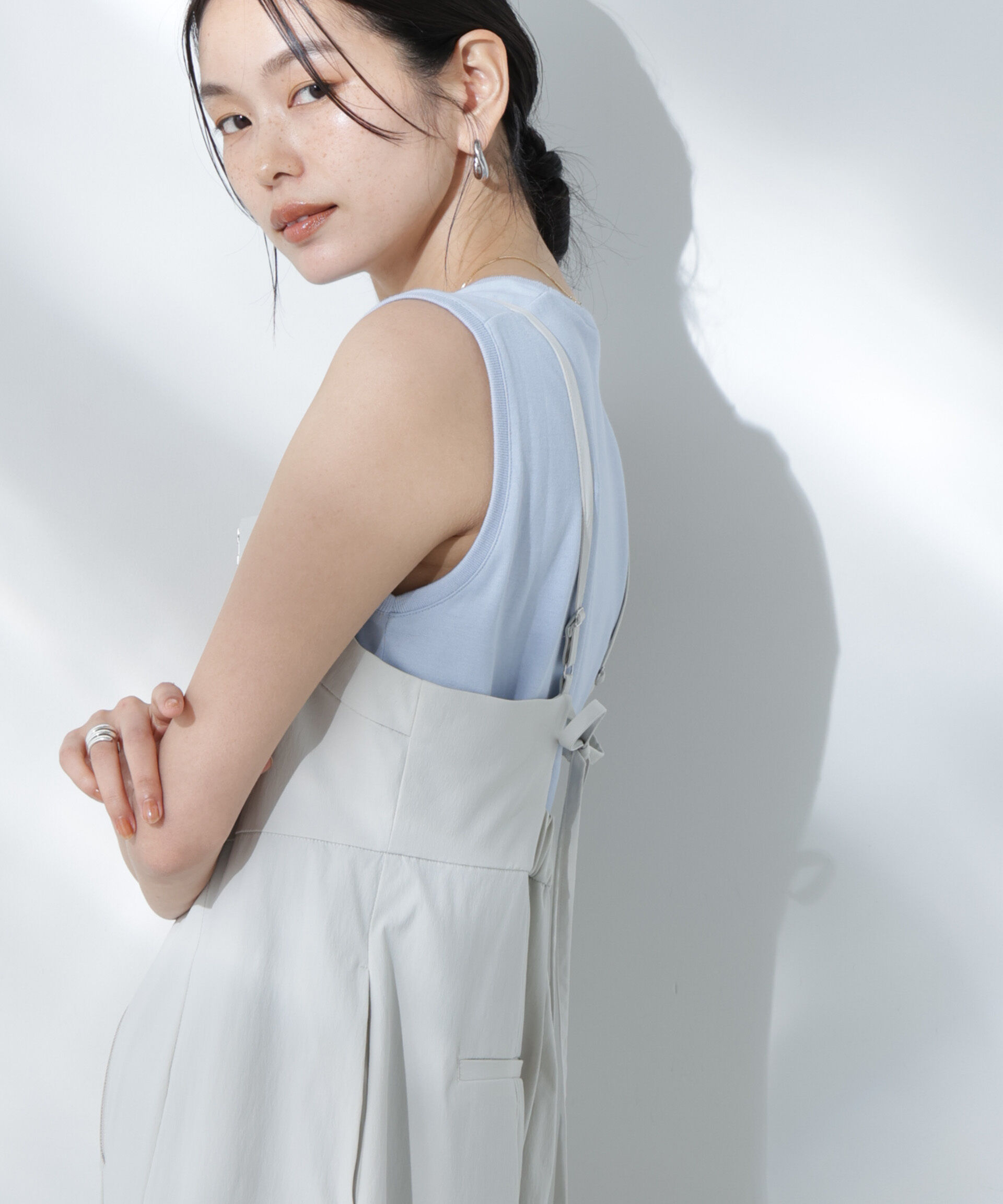 nano･universe「Anti Soaked(R) 汗染み防止カラフルノースリTシャツ」|Tシャツ・カットソー|